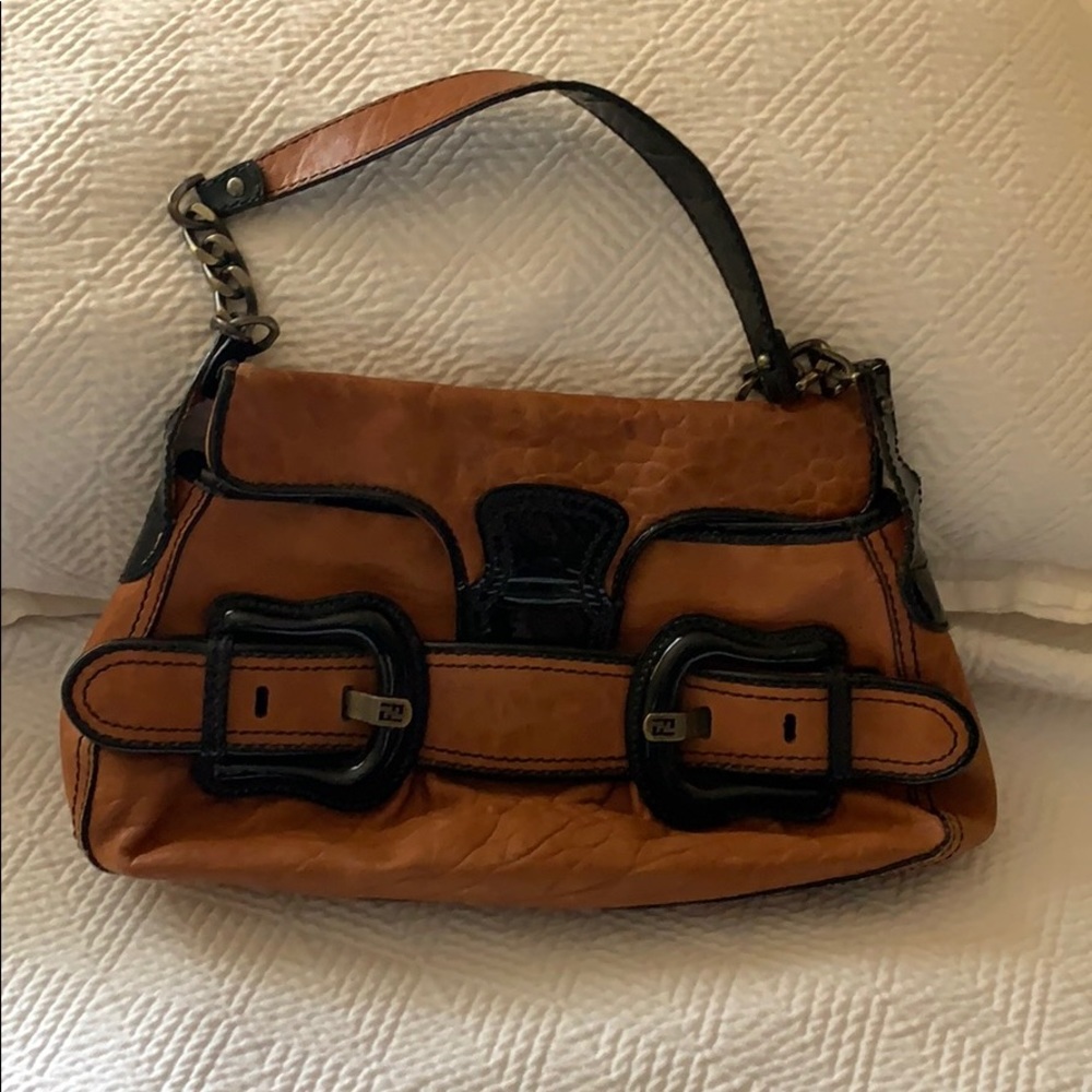Fendi soft leather bag